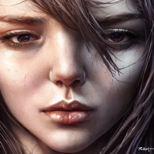 Prompt: breaking free of mental health issues, highly detailed face, realistic face, beautiful detailed eyes, fantasy art, in the style of artgerm, illustration, epic, fantasy, intricate, hyper detailed, artstation, concept art, smooth, sharp focus, ray tracing, vibrant, photorealistic