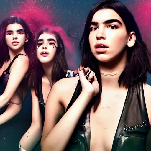 Prompt: Dua lipa as Kaisa league of legends