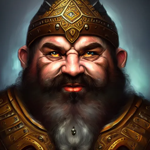 Prompt: portrait painting of a dwarven berserker, sharp focus, award - winning, trending on artstation, masterpiece, highly detailed, intricate. art by aurore folny