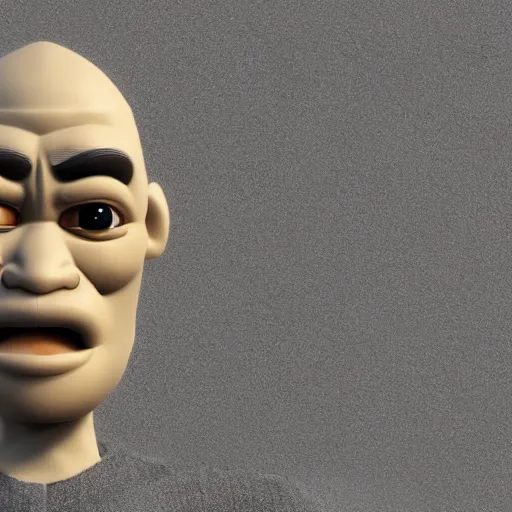 Prompt: a photorealistic wojak. realistic, photographic quality, 4 k, dynamic lighting, unreal engine 5 render.