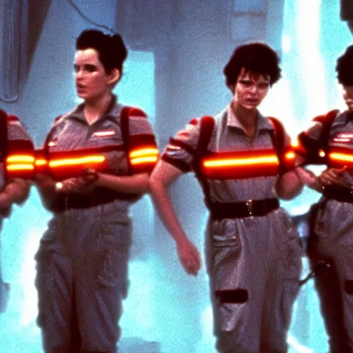 Image similar to gozer, still from ghostbusters