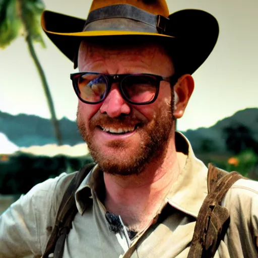 Prompt: Dan Ryckert as Indiana Jones