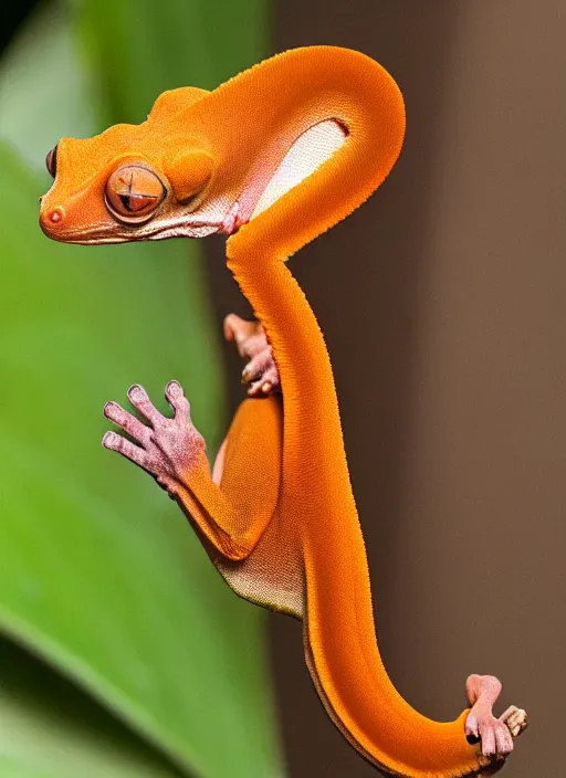 Image similar to a beautiful crested gecko