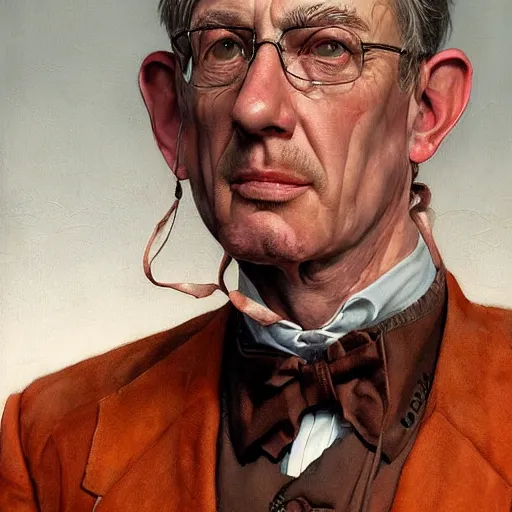 Prompt: portrait of Alvar Bjerkeng van Keppel, very detailed painting by Glenn Fabry, by Joao Ruas