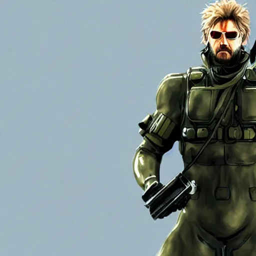 Image similar to full metal gear liquid