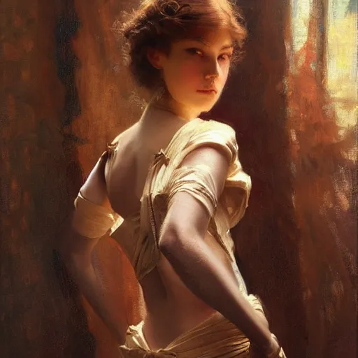 Prompt: a detailed high fashion studio stunning backlit portrait of frowning anime girl, painting by gaston bussiere, craig mullins, j. c. leyendecker
