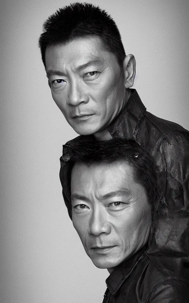 Prompt: of portrait of Andy Lau