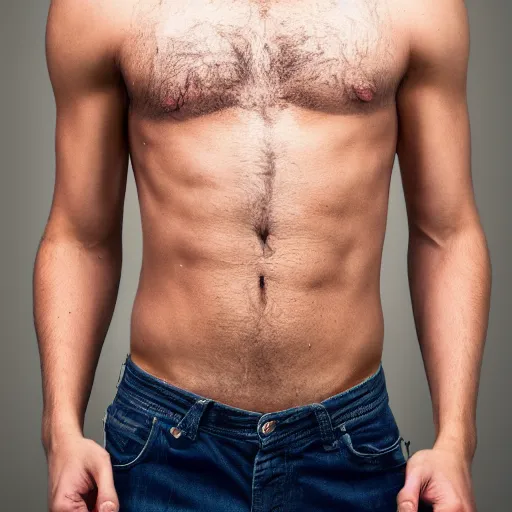 Image similar to high-resolution photograph of a lad showing off his hairy armpits