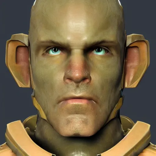 Prompt: The face of the Halo guy. Ultra realistic. Realistic. 4k.