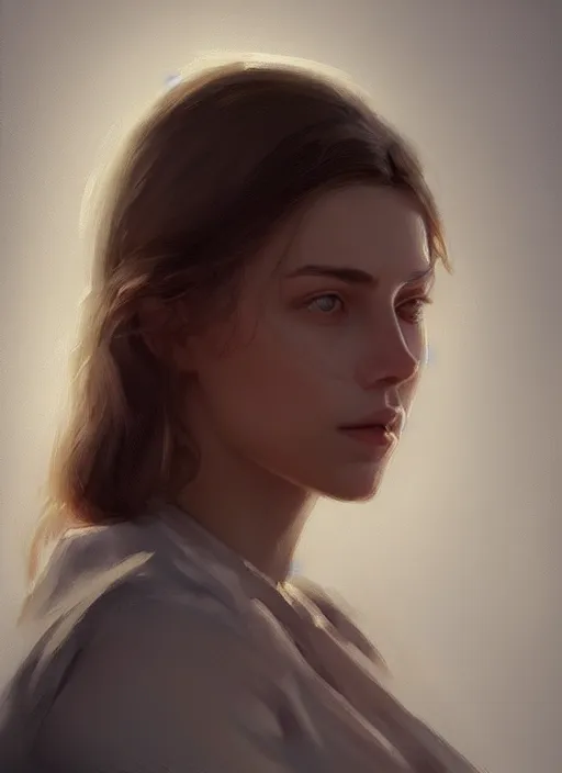 Image similar to portrait of a gorgeous young woman in the style of stefan kostic, artstation, concept art, realistic photo, smooth, insanely detailed