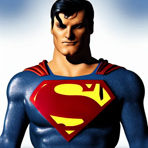 Prompt: soviet russian superman with an eyepatch, close up, photorealistic