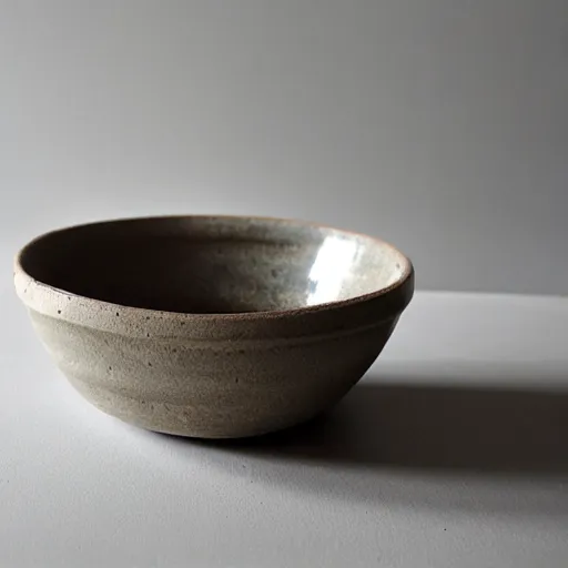 Prompt: wabi - sabi ceramic bowl