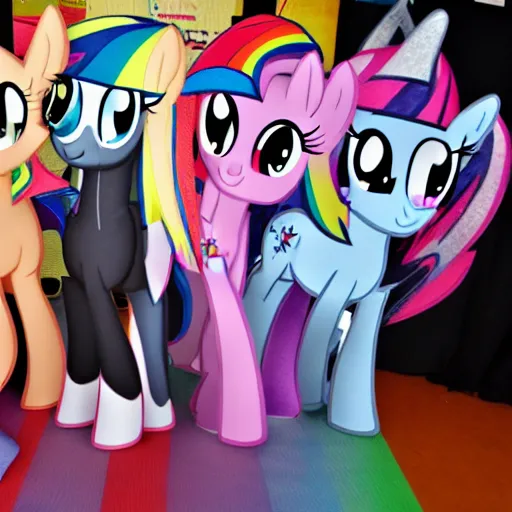 Image similar to My Little Pony convention line