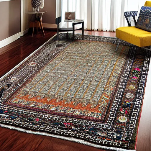 Image similar to solar system oriental rug