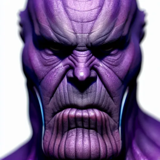 Prompt: thanos's face on an apple, hyperdetailed, artstation, cgsociety, 8 k