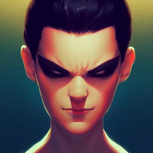 Image similar to face icon stylized minimalist the matrix, loftis, cory behance hd by jesper ejsing, by rhads, makoto shinkai and lois van baarle, ilya kuvshinov, rossdraws global illumination