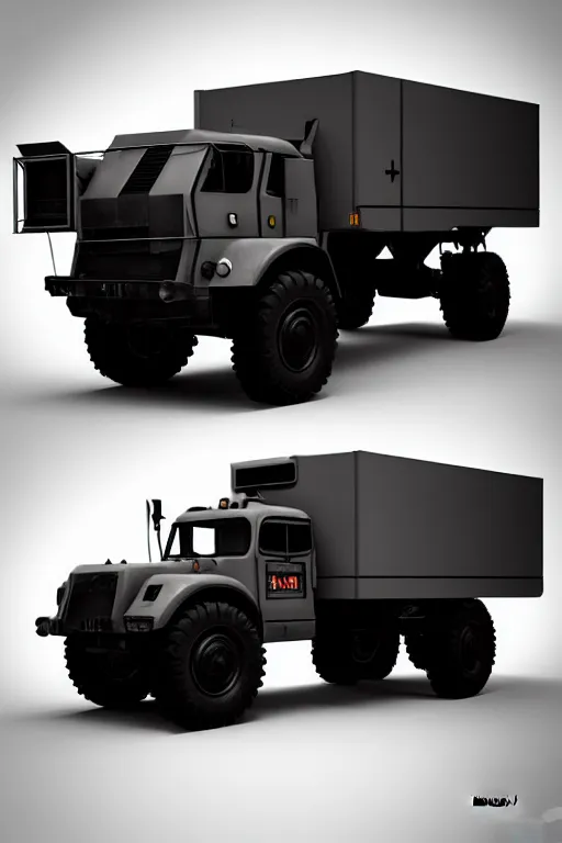 Image similar to “ cybertruck in war thunder game. front on, symmetrical. industrial design. good design award, innovative product concepts, most respected design, amazing depth, glowing, 3 d octane cycle unreal engine 5, volumetric lighting, cinematic lighting, cgstation artstation concept art ”