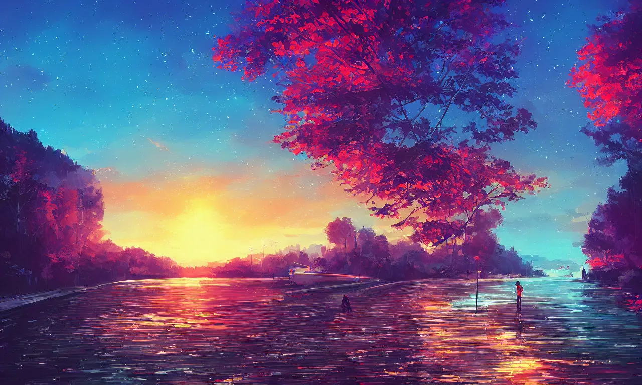 Image similar to alena aenami artworks in 4 k