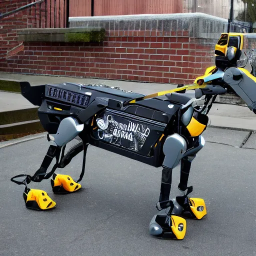 Prompt: Boston Dynamics Dog