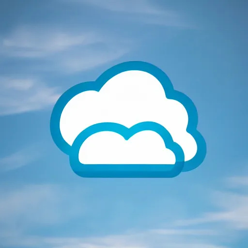 Image similar to logo combining cloud and drone