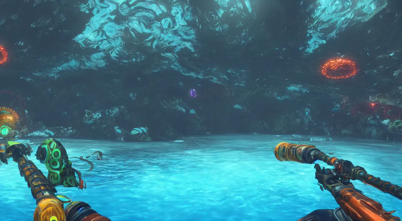 Image similar to subnautica underwater screenshot