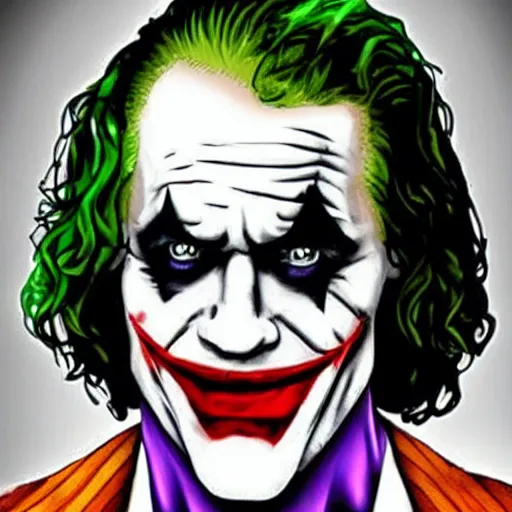 John Cena as The Joker | Stable Diffusion