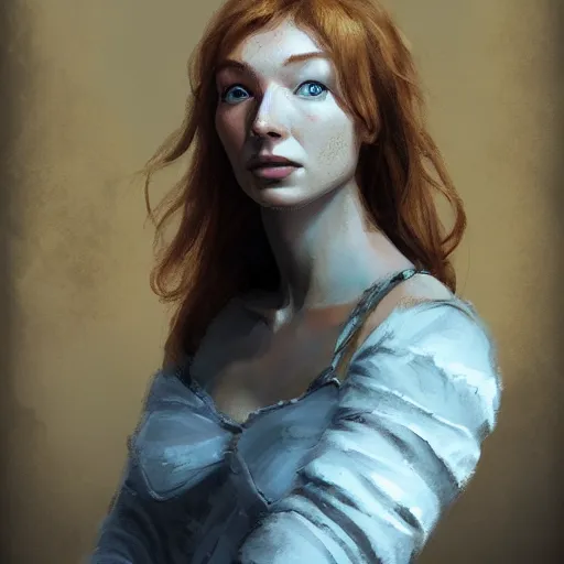 Prompt: eleanor tomlinson, posing, highly detailed, digital painting, artstation, concept art, smooth, sharp focus, illustration