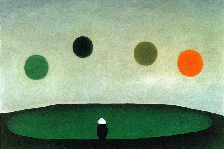 Prompt: born under a bad sign, watches, radios, good luck and trouble are my only friends, colors white!!!!!!!, orange, dark green, dark blue!! abstract oil painting, by leonara carrington, by rene magritte