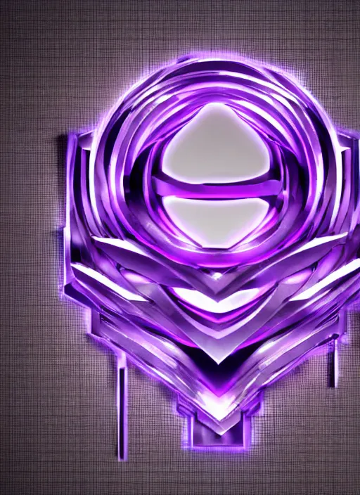 Image similar to a purple and black logo with the words readful things, a 3 d render by dan content, deviantart contest winner, video art, toonami, logo, imax