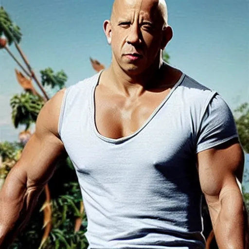 Image similar to vin diesel but without family