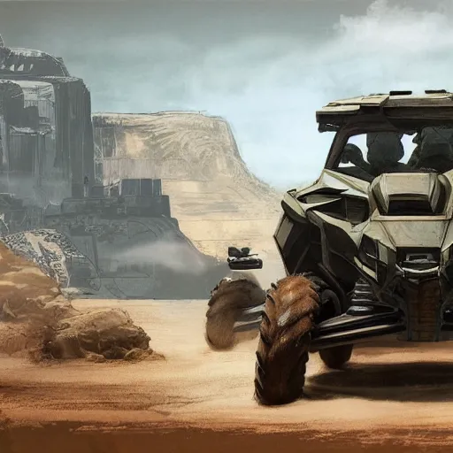 Image similar to concept art blueprint halo new atv vehicles