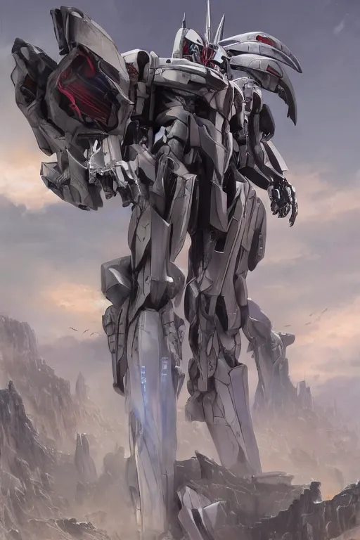 Image similar to Transformers Megatron as super Mecha anime robot, intricate, highly detailed, smooth, artstation, digital illustration by Ruan Jia and Mandy Jurgens and Artgerm and Wayne Barlowe and Greg Rutkowski and Zdislav Beksinski