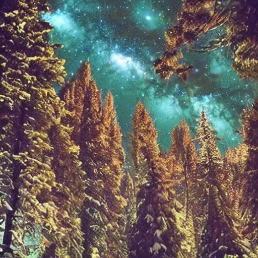 Image similar to 🌲🌌🌌!!!!!!!!! Photo