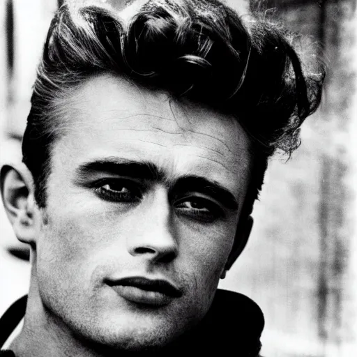 Prompt: james dean photographed by peter lindbergh