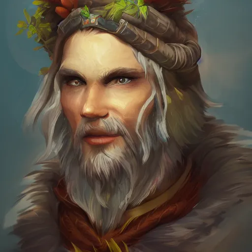 Image similar to Nature Druid, character portrait by Jason Chan, digital art, trending on artstation