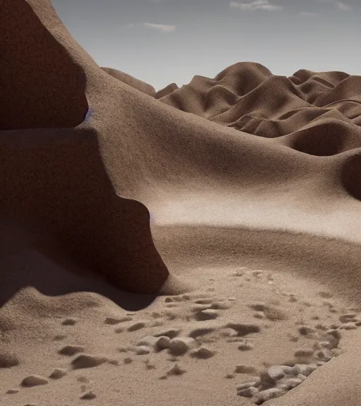 Image similar to desert bloom in the desertic bioremediation white zumthor architecture, hyper realistic, ambient lighting, concept art, intricate, hyper detailed, trakovsky greatest scene, smooth, dynamic volumetric lighting, octane, raytrace, cinematic, high quality, high resolution, 4 k, cgsociety, rutkowski, gurney