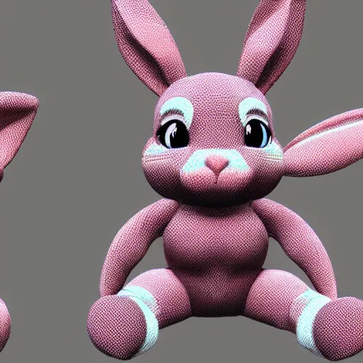 Image similar to siggraph stanford bunny mesh