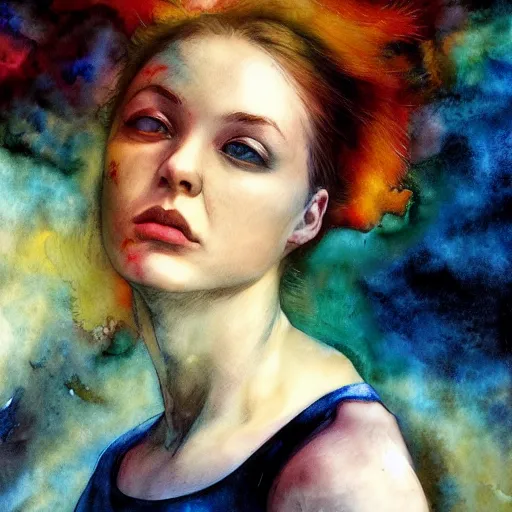 Image similar to the energy of dreams, 8 k resolution, beautiful, dark ambient, neoplasticism art, marvel comics dslr hdr, art by artemisia gentileschi, water color, artstation, concept art, smooth, sharp focus, illustration