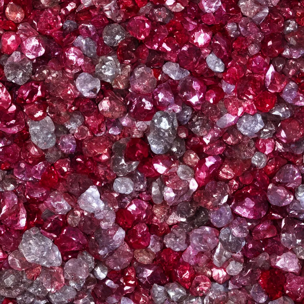 Prompt: huge ruby gem texture material, high definition, high detail, 8k, photorealistic