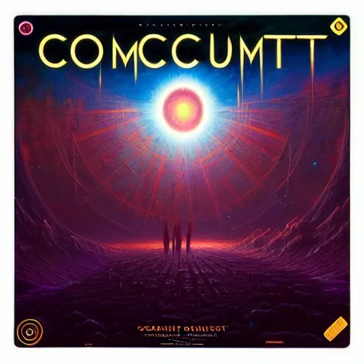 Prompt: cosmic encounter board game with a new beautiful design, aesthetically inspired by beksinski and dan mumford, trending on artstation, art by greg rutkowski, 8 k