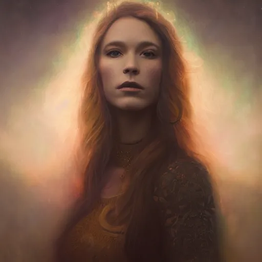 Image similar to majestic gracious regal hakate portrait, mysterious atmospheric lighting, elysian fields, painted, intricate, volumetric lighting, beautiful, rich deep colours masterpiece, golden hour, golden ratio, sharp focus, ultra detailed, by leesha hannigan, ross tran, thierry doizon, kai carpenter, ignacio fernandez rios