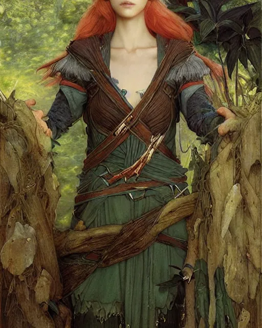 Prompt: a beautiful elf princess by Edgar Maxence and Ross Tran and Michael Whelan Jules Bastien-Lepage and BROM