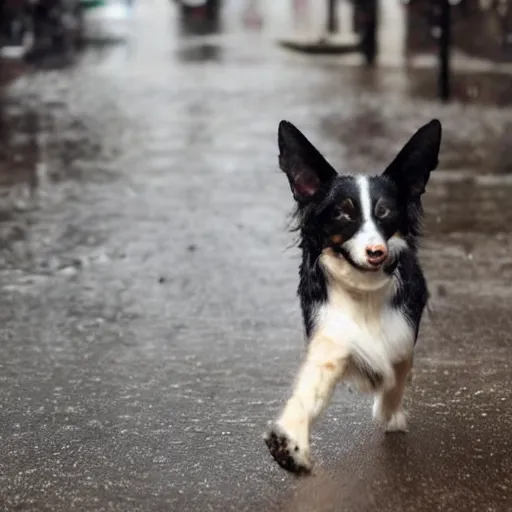 Image similar to it is raining cats and dogs