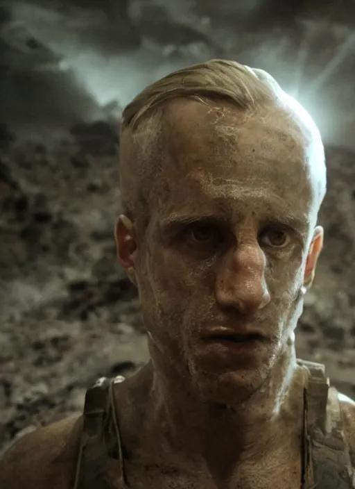 Image similar to the engineer, by Ron Haviv, Prometheus Hollywood movie still, highly detailed, 8k