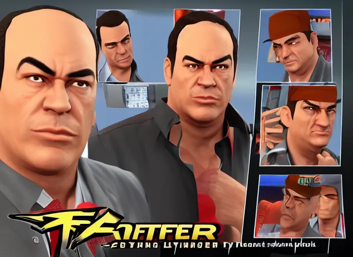 Image similar to 3 d model of jon taffer character in fighting game, stylized 3 d graphics, hdr, ultra graphics, ray tracing, 4 k image