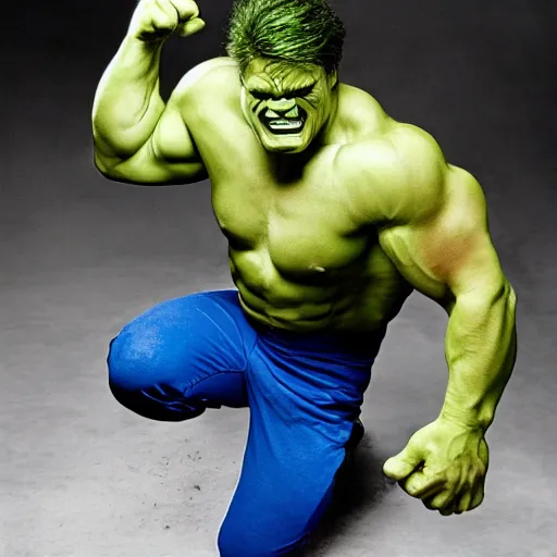 Image similar to sauli niinistö as hulk