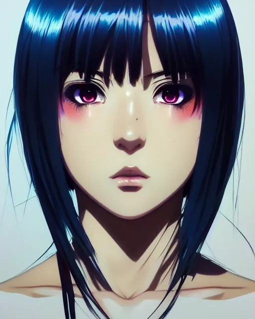 Image similar to portrait Anime 1984 Pop Killer Girl Sharp fine face pretty face, realistic shaded Perfect face, fine details. Anime. Los-Angeles luxury hyperrealistic by Ilya Kuvshinov katsuhiro otomo ghost-in-the-shell, magali villeneuve, artgerm, rutkowski Jeremy Lipkin and Giuseppe Dangelico Pino and Michael Garmash and Rob Rey