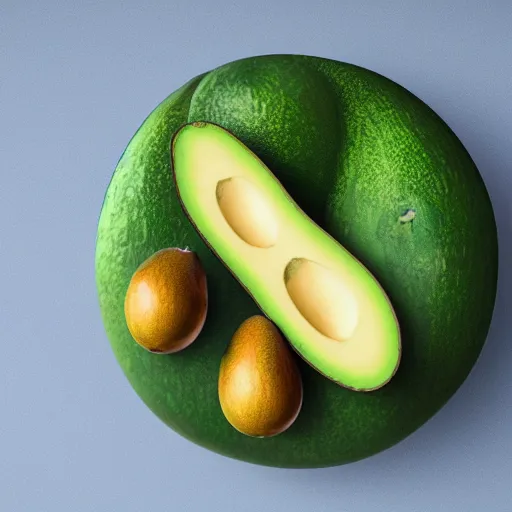 Prompt: hyper realistic 8k stunning photo of 🚁 made out of 🥑