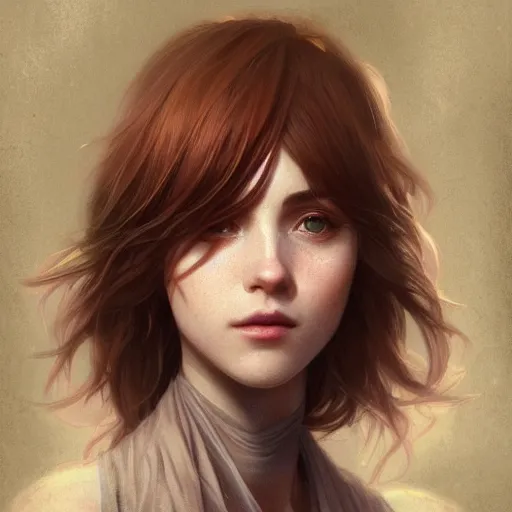 Prompt: a selfie of max caulfield, fantasy, intricate, elegant, highly detailed, digital painting, artstation, concept art, smooth, sharp focus, illustration, art by Tom Bagshaw, artgerm and greg rutkowski and alphonse mucha