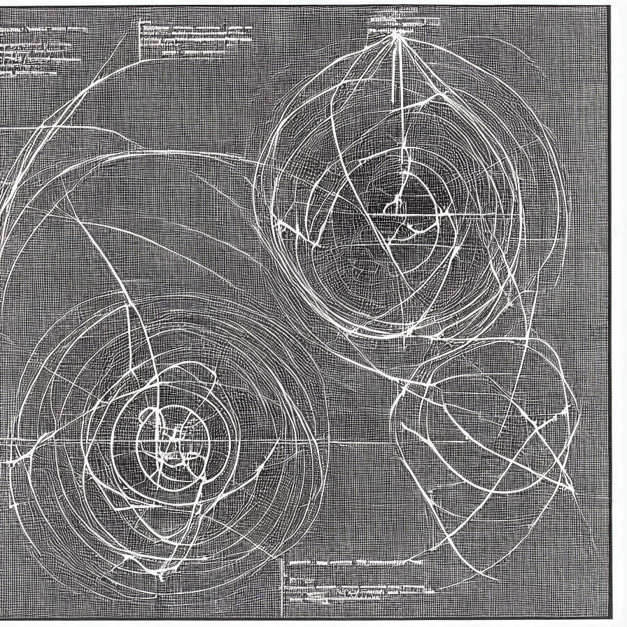 Image similar to “schema of the inner workings of an atom and electron”